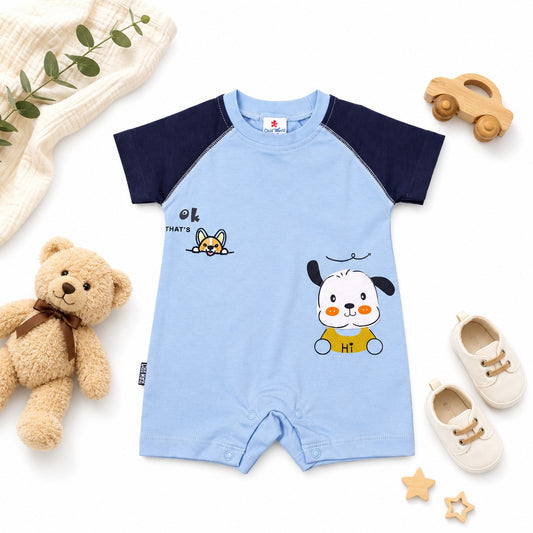 New Born Half Printed Onezie