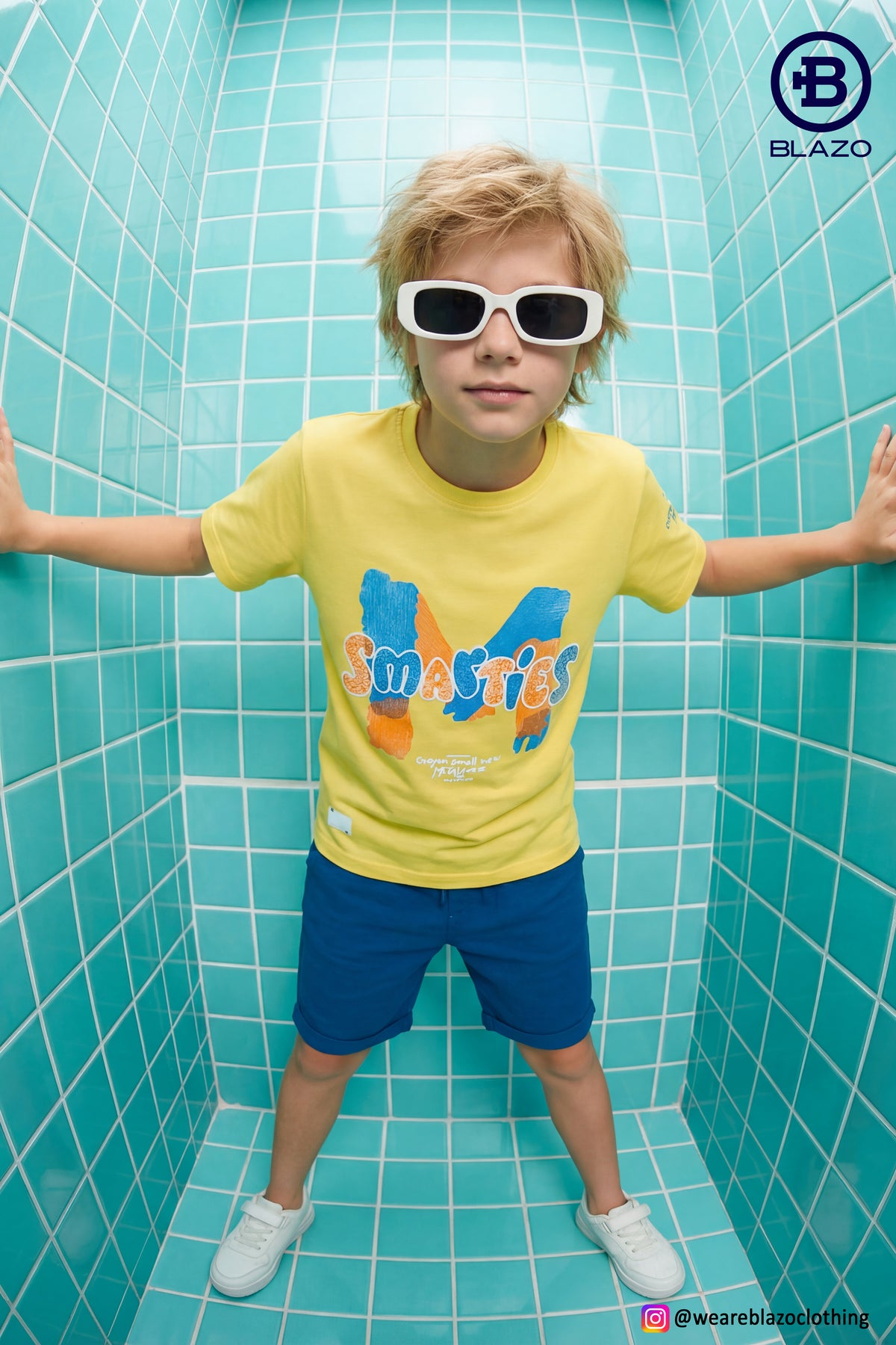 Boys Bright Printed T.Shirt